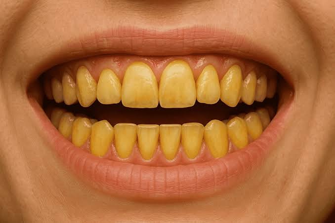 اصفرار الأسنان